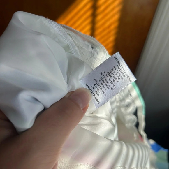 NWOT TRINA TURK COLORBLOCK DRESS - Picture 4 of 4